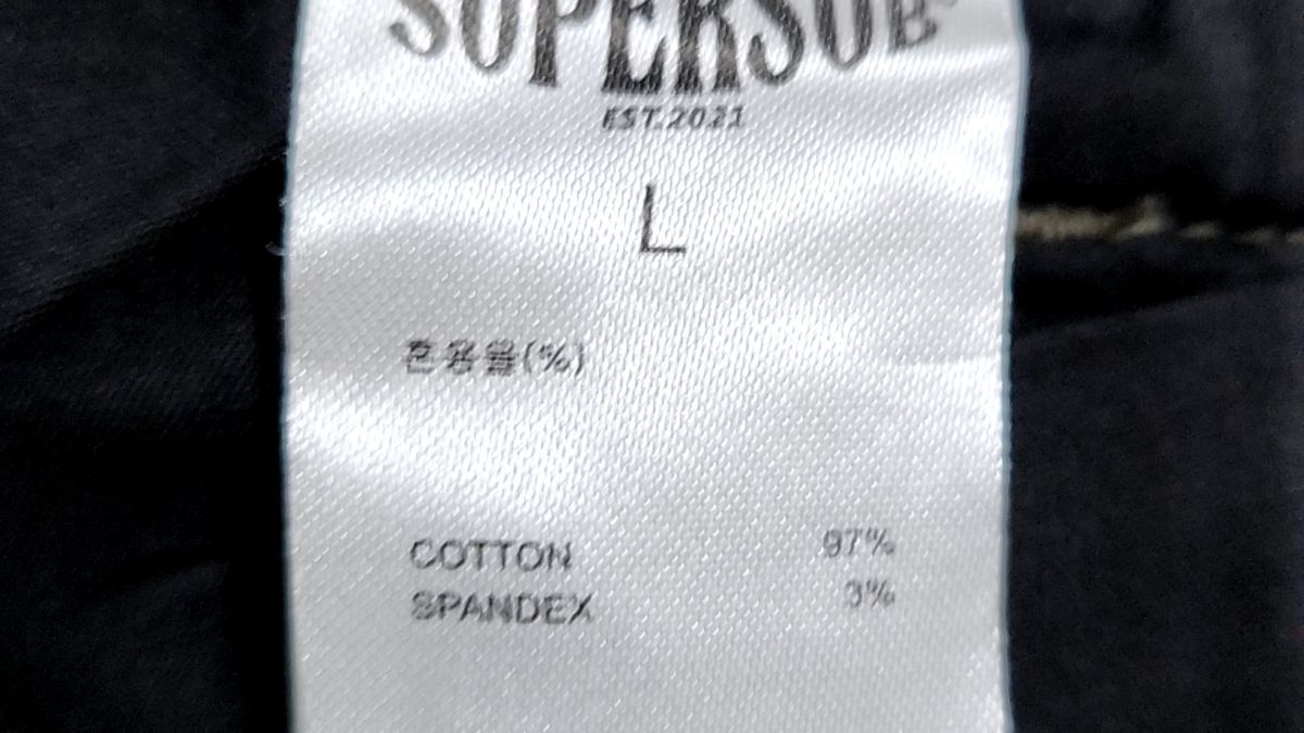 슈퍼서브(SUPERSUB) 코튼 팬츠 L