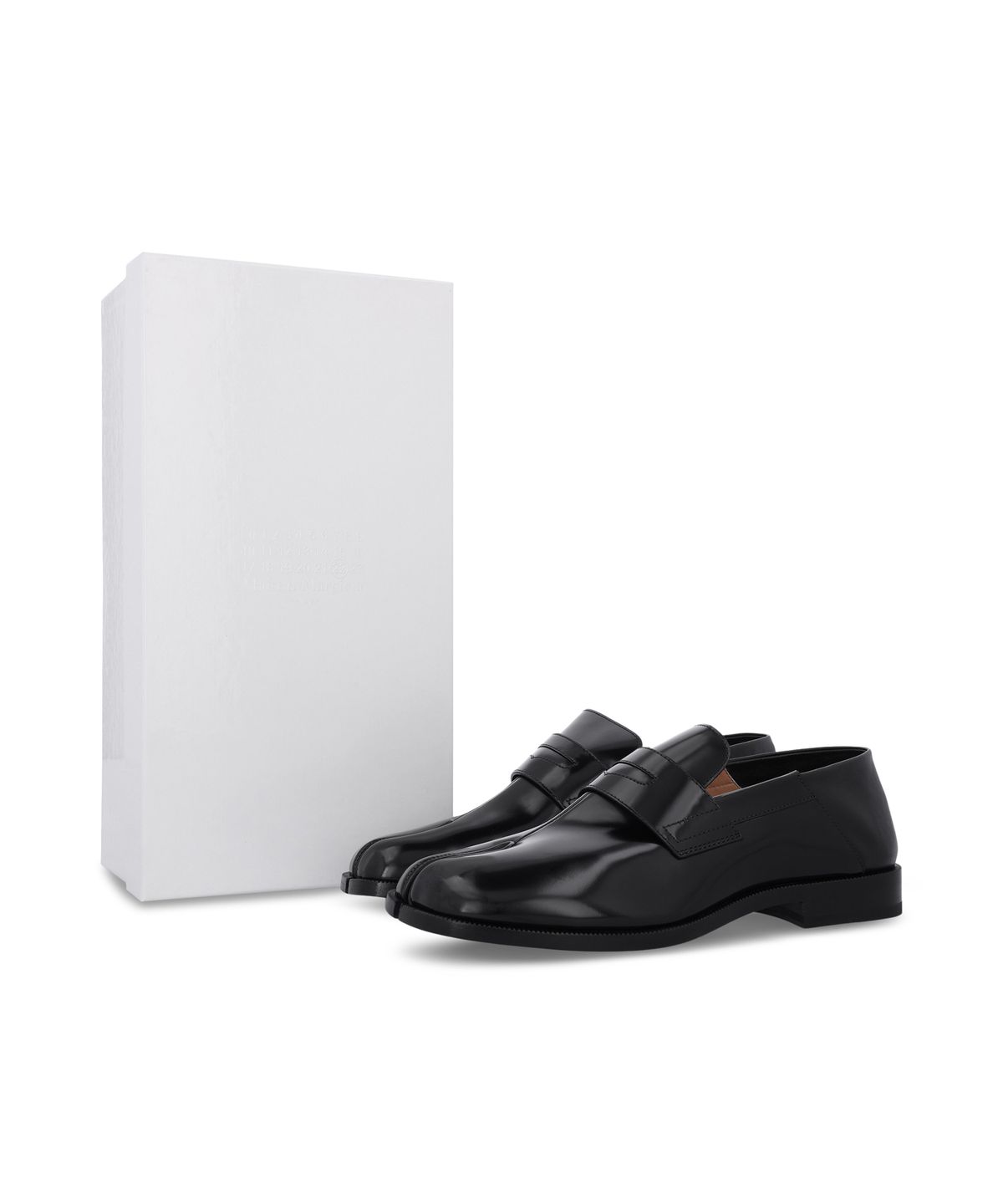 메종 마르지엘라(MAISON MARGIELA) 타비 시티 바부슈 로퍼 - 블랙 / S57WR0117P3827H8396