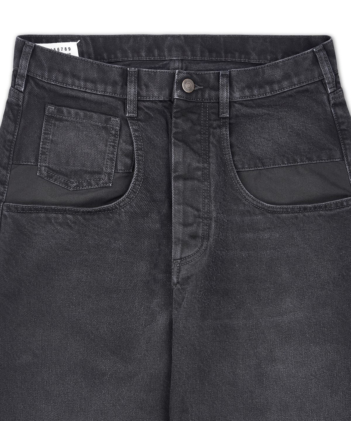 메종 마르지엘라(MAISON MARGIELA) 더블 포켓 데님 팬츠 - 블랙 / S50LA0246M30049961