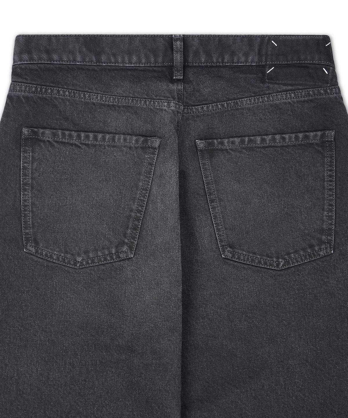 메종 마르지엘라(MAISON MARGIELA) 더블 포켓 데님 팬츠 - 블랙 / S50LA0246M30049961