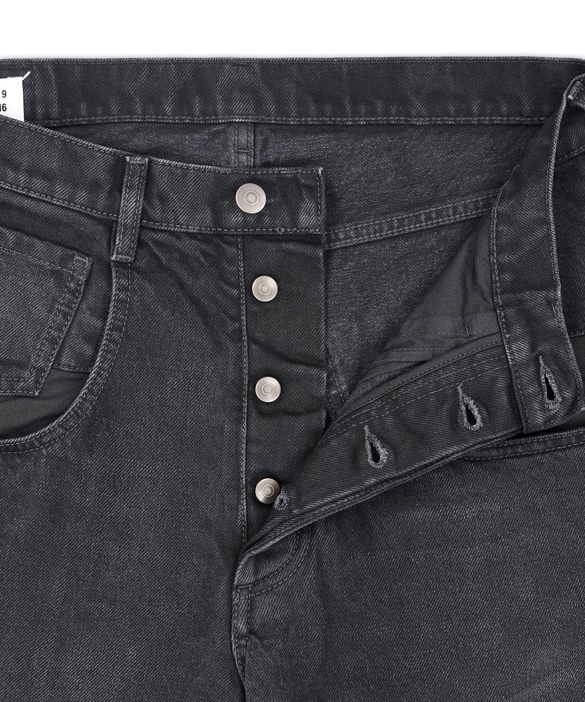메종 마르지엘라(MAISON MARGIELA) 더블 포켓 데님 팬츠 - 블랙 / S50LA0246M30049961
