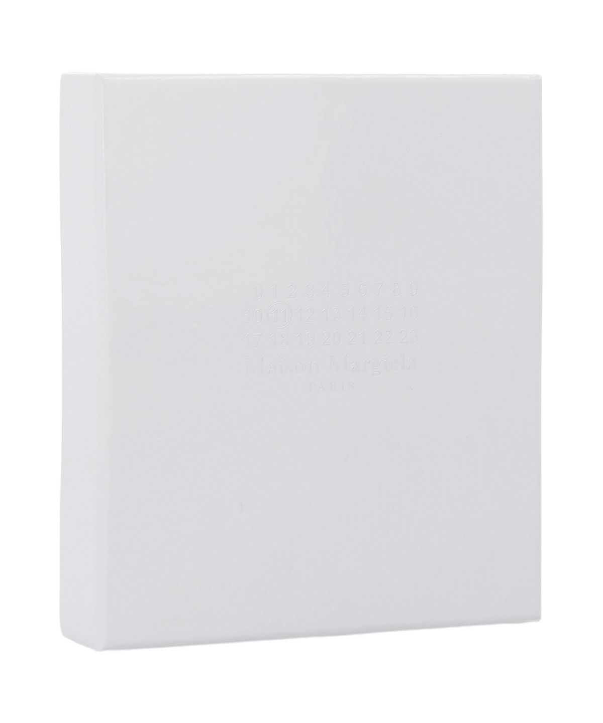 메종 마르지엘라(MAISON MARGIELA) 플라워 모티브 패턴 키링 카드 홀더 - 블랙:화이트 / SA1VL0053P7793HB383