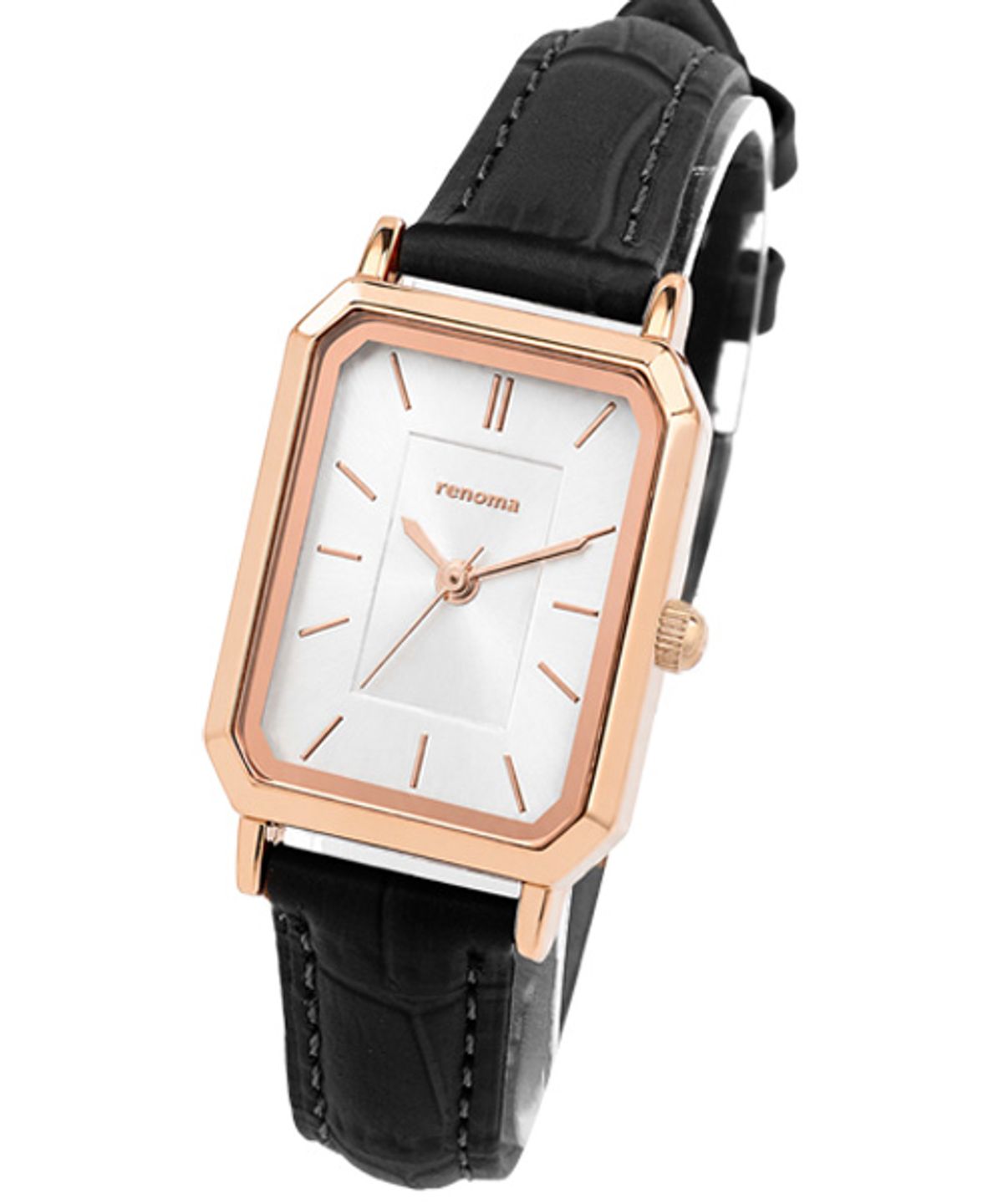 레노마 시계(RENOMA WATCH) 여성 모던 클래식 스퀘어 워치 RE6005LWH
