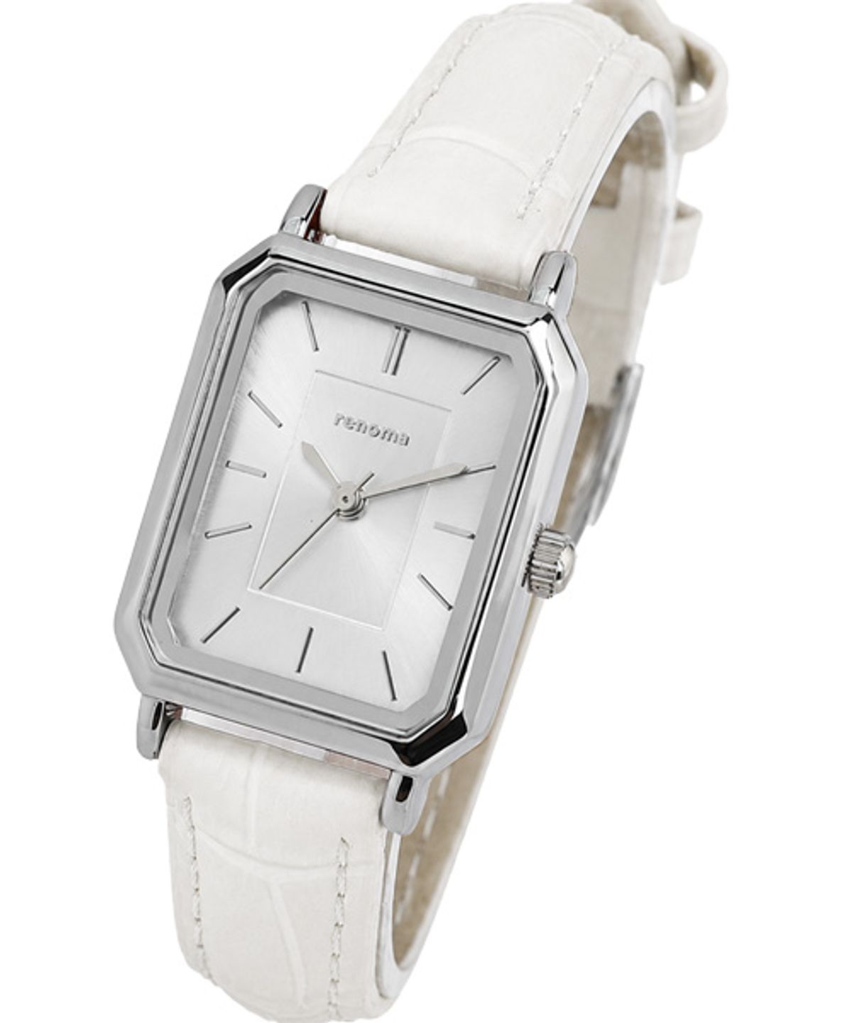 레노마 시계(RENOMA WATCH) 여성 모던 클래식 스퀘어 워치 RE6005LWH