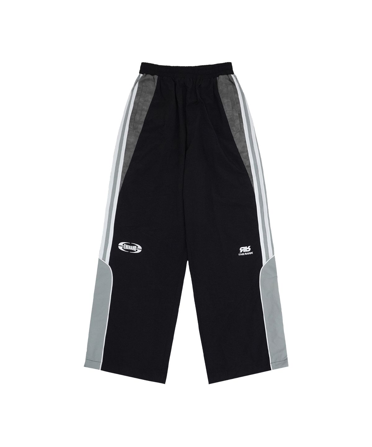 더랭크(THERANK) HYPER CURRENT TRACK PANTS [BLACK]