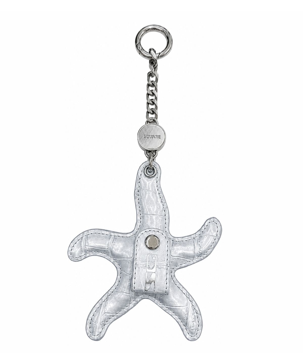 스퀘어라인(SQUARELINE) Studded Starfish keyring_ Silver