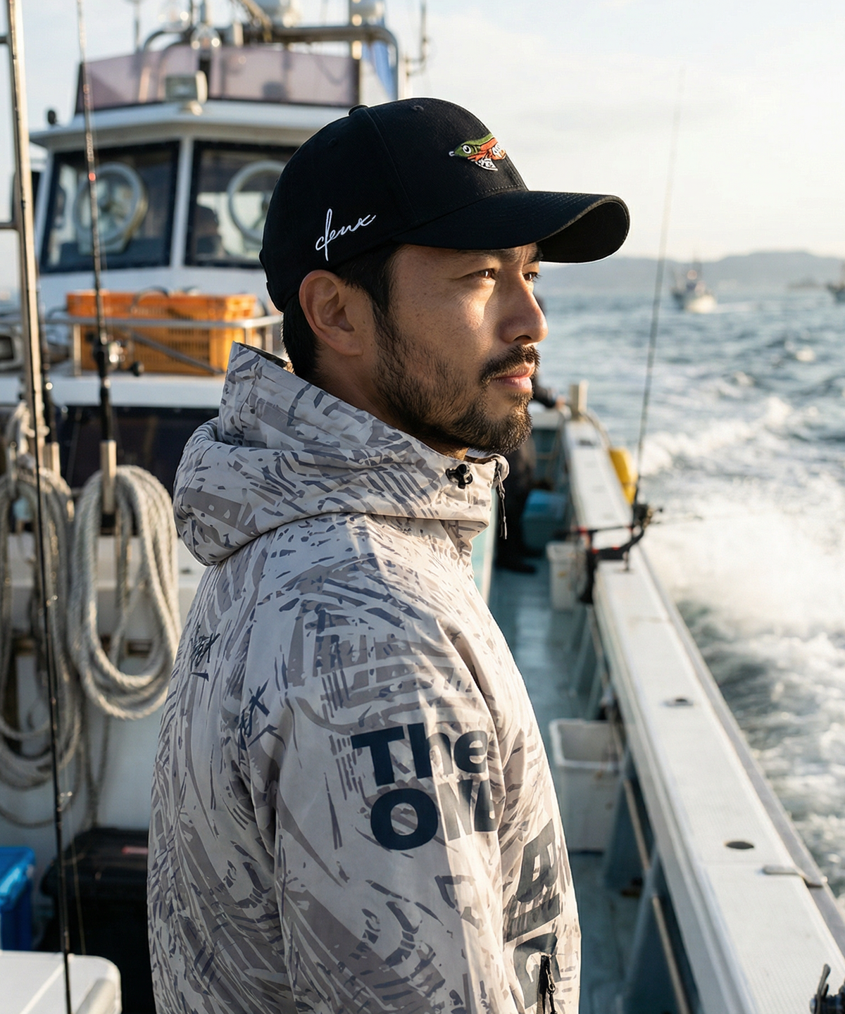 듀스피싱(DEUXFISHING) 듀스 에기 자수 낚시 볼캡 FAP-2602