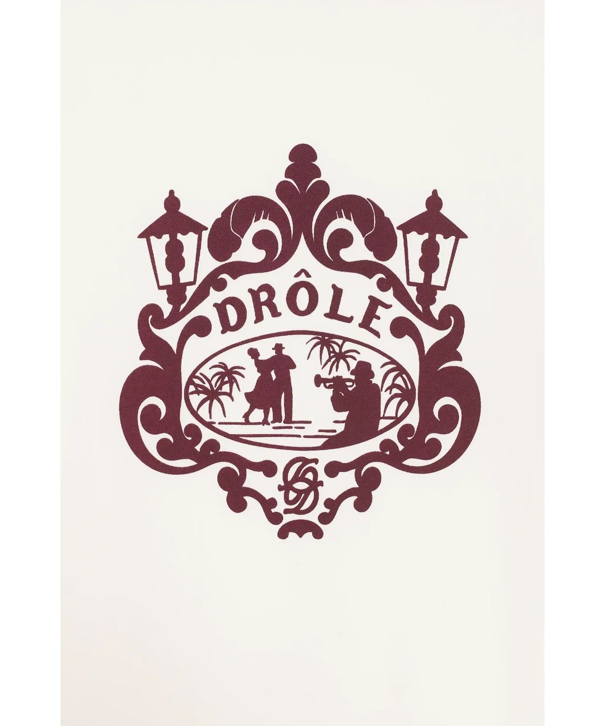 드롤드무슈(DROLE DE MONSIEUR) 티셔츠 단서르 T-shirt Danseurs D0TCM26207WHM