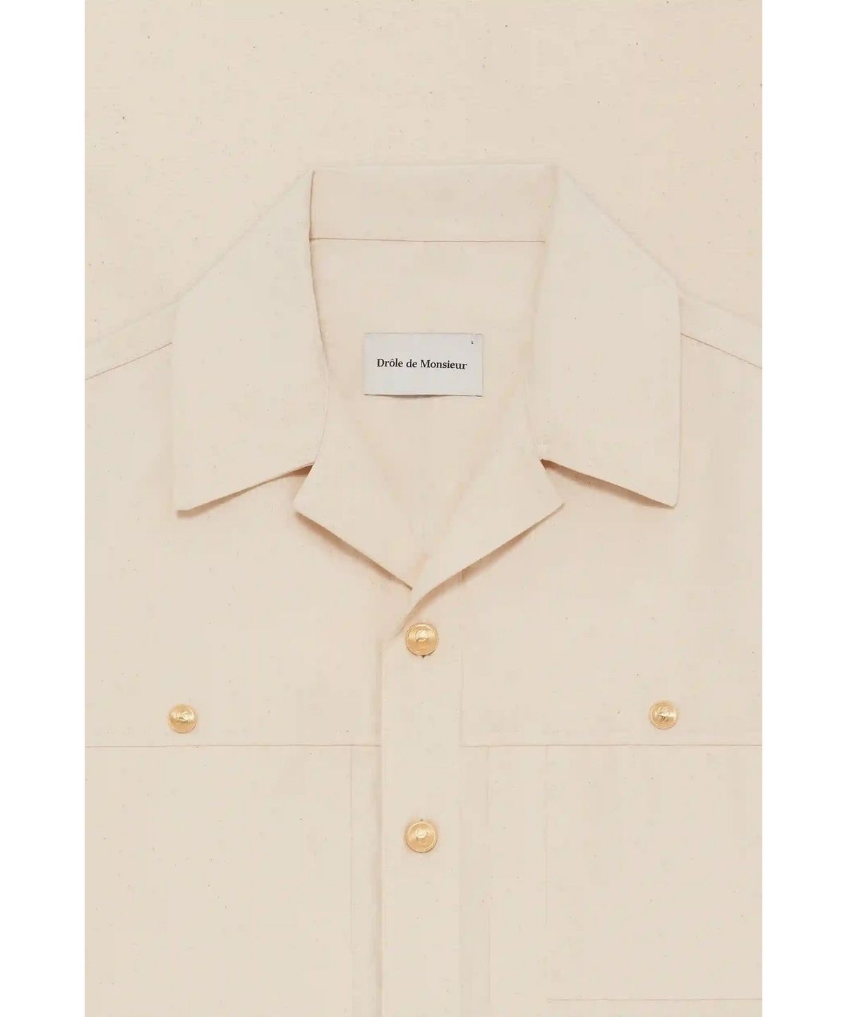 드롤드무슈(DROLE DE MONSIEUR) 포켓 코튼 재킷 Veste Coton   Poches D0JAM26111WHM