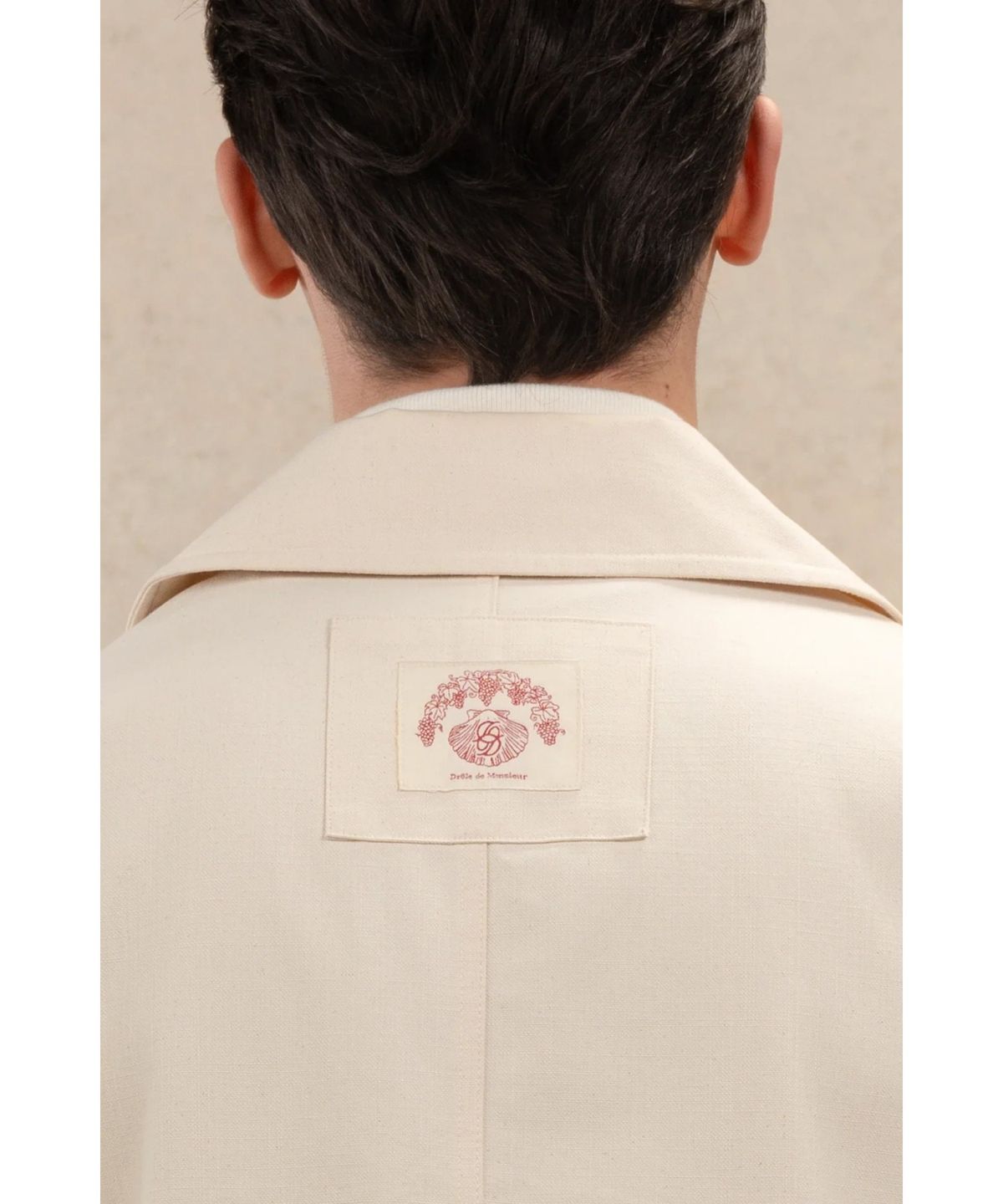 드롤드무슈(DROLE DE MONSIEUR) 포켓 코튼 재킷 Veste Coton   Poches D0JAM26111WHM