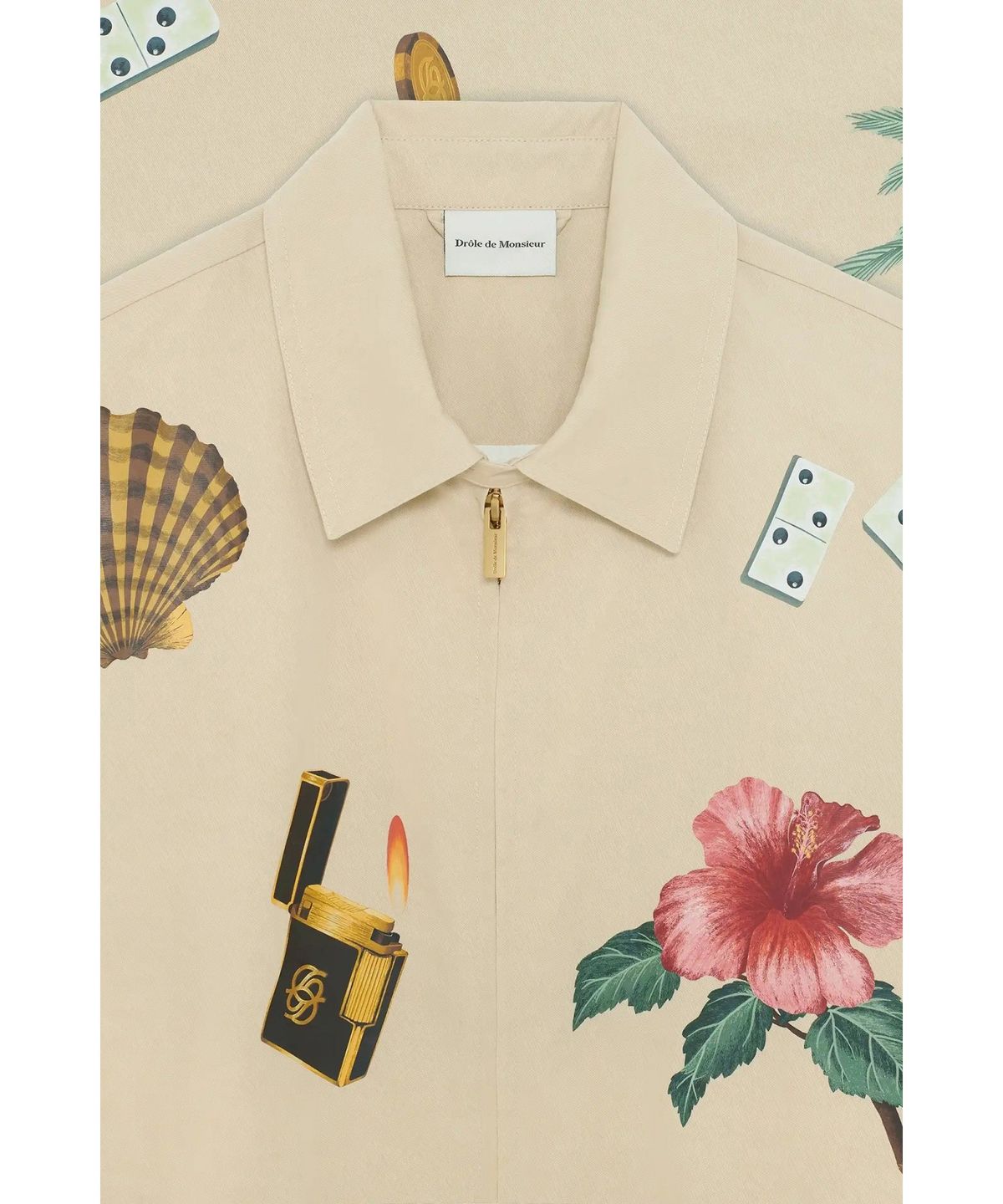 드롤드무슈(DROLE DE MONSIEUR) 쿠바 블루종 Blouson Cuba D0JAM26107IVD