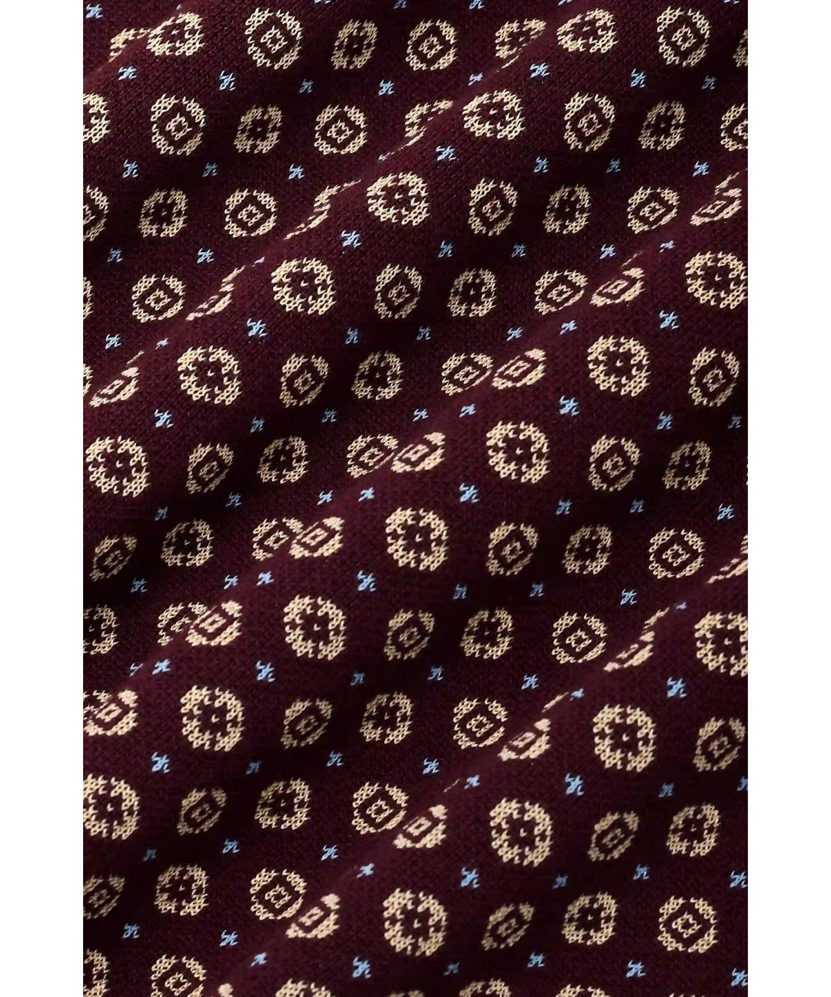 드롤드무슈(DROLE DE MONSIEUR) 자카드 타이 니트 베스트 Maille D bardeur Jacquard Cravate D0WAM26202RED