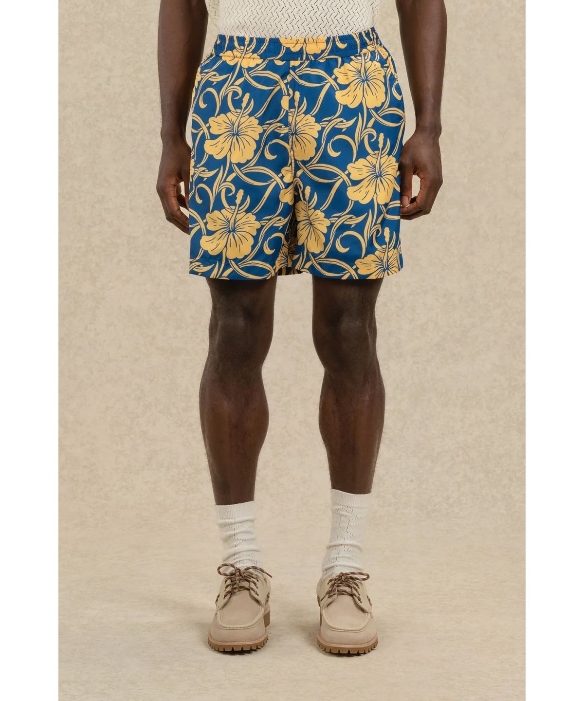 드롤드무슈(DROLE DE MONSIEUR) 히비스커스 비치 쇼츠 Short Plage Hibiscus D0POM26331NYX