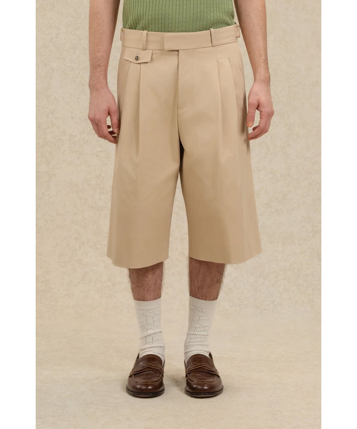 드롤드무슈(DROLE DE MONSIEUR) 롱 코튼 쇼츠 Short Long Coton D0POM26321BEX
