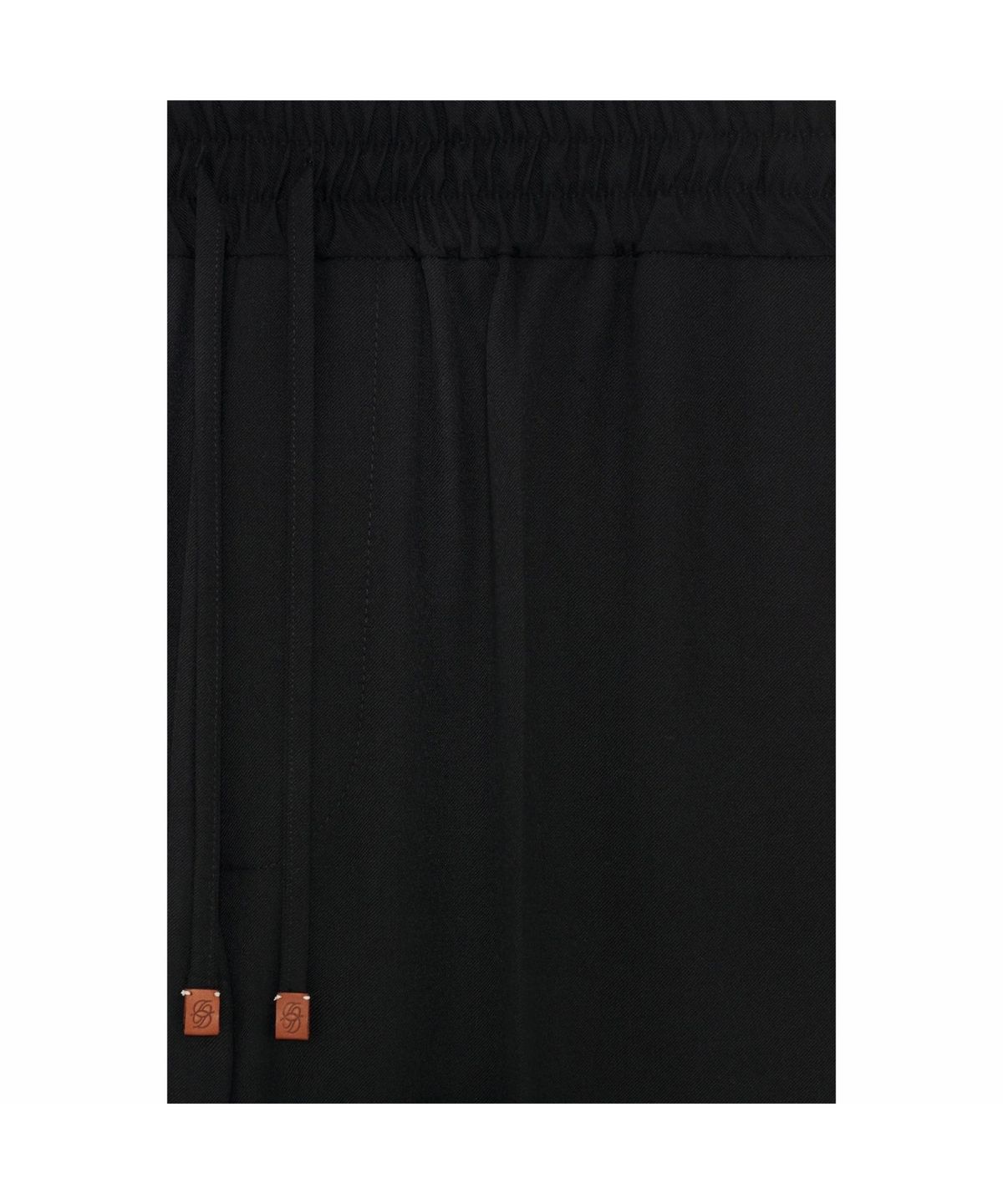 드롤드무슈(DROLE DE MONSIEUR) 스트레이트 울 팬츠 Pantalon Droit Laine D0PAS26302BKX