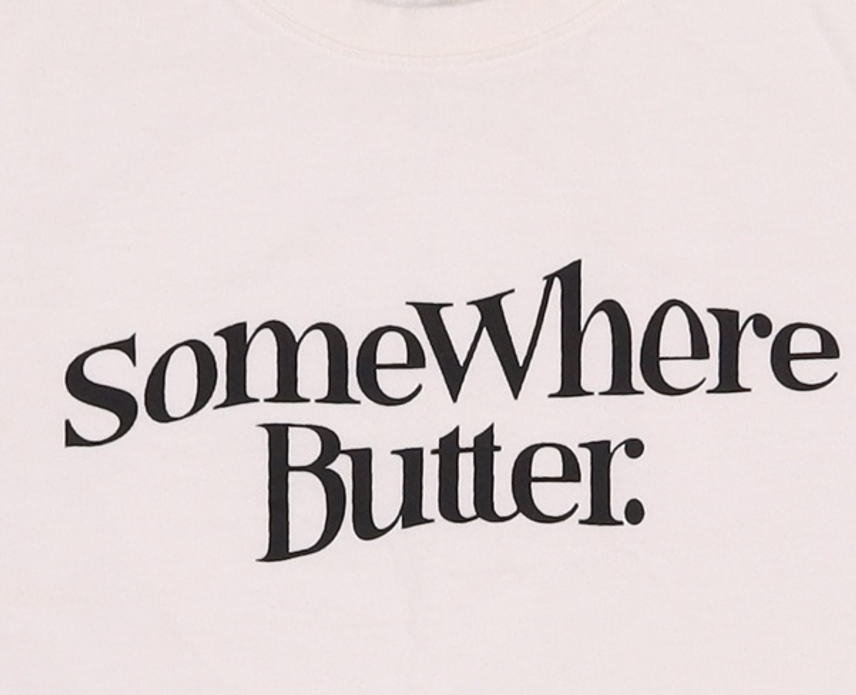 썸웨어버터(SOMEWHEREBUTTER) 반소매 티셔츠