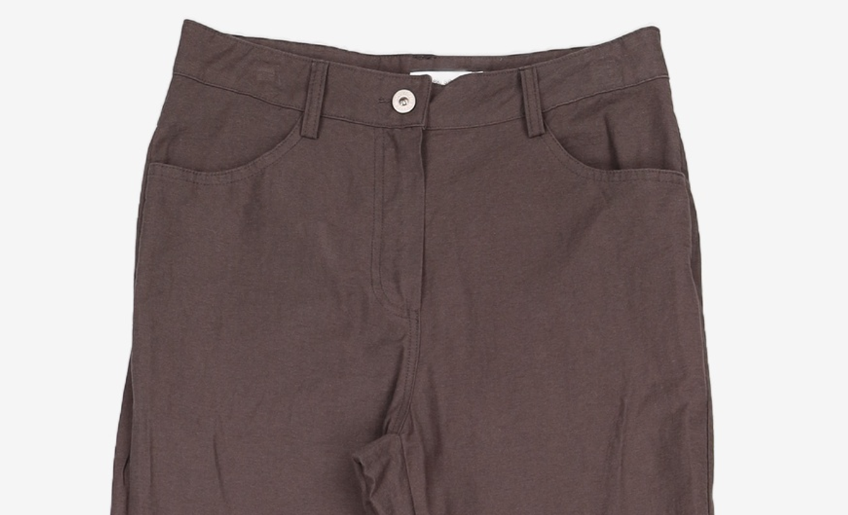 미세키서울(MISEKI SEOUL) Cotton shirring bootscut pants BLACK 3