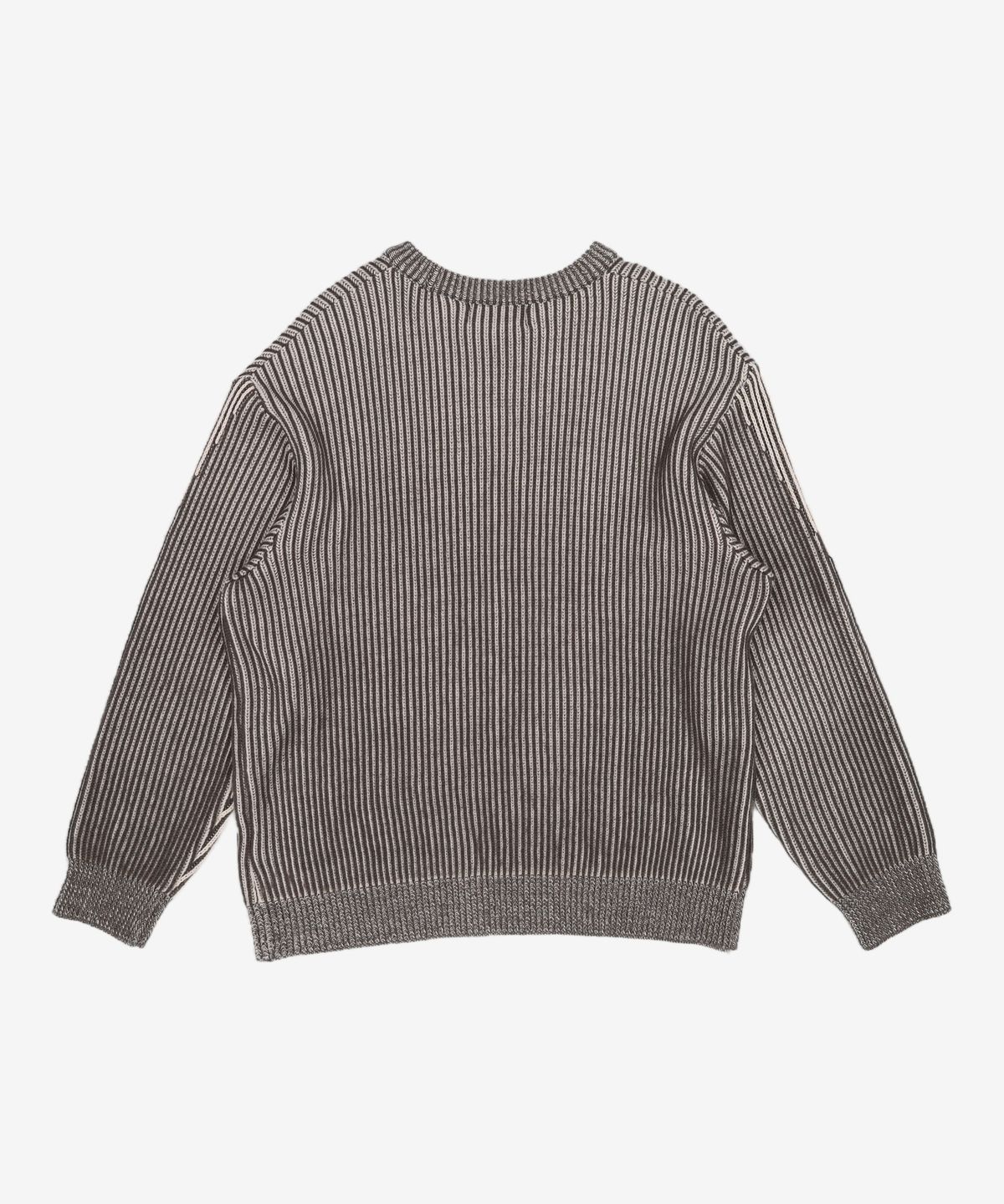 크리틱(CRITIC) Goth Logo Knit Dark Grey M