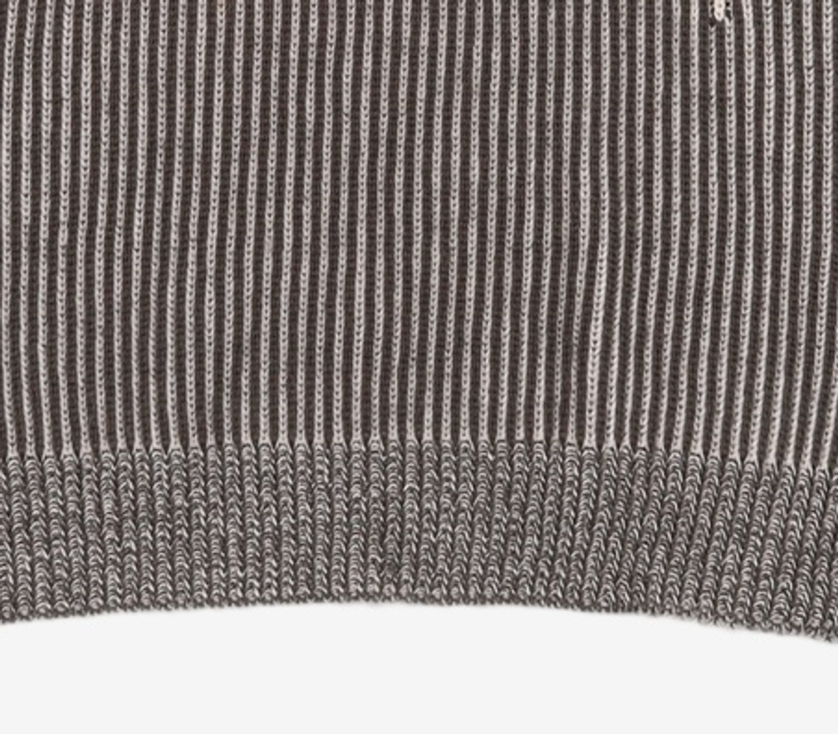 크리틱(CRITIC) Goth Logo Knit Dark Grey M