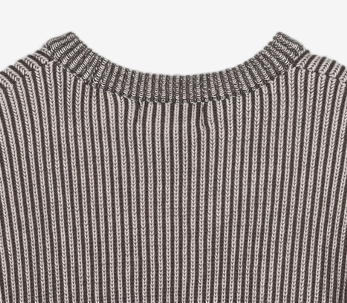 크리틱(CRITIC) Goth Logo Knit Dark Grey M