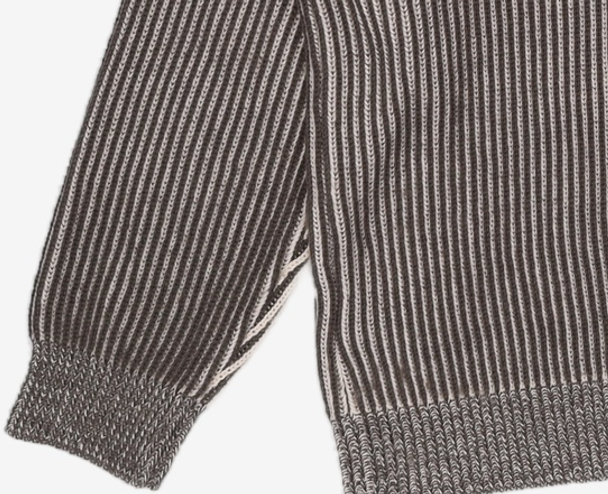 크리틱(CRITIC) Goth Logo Knit Dark Grey M