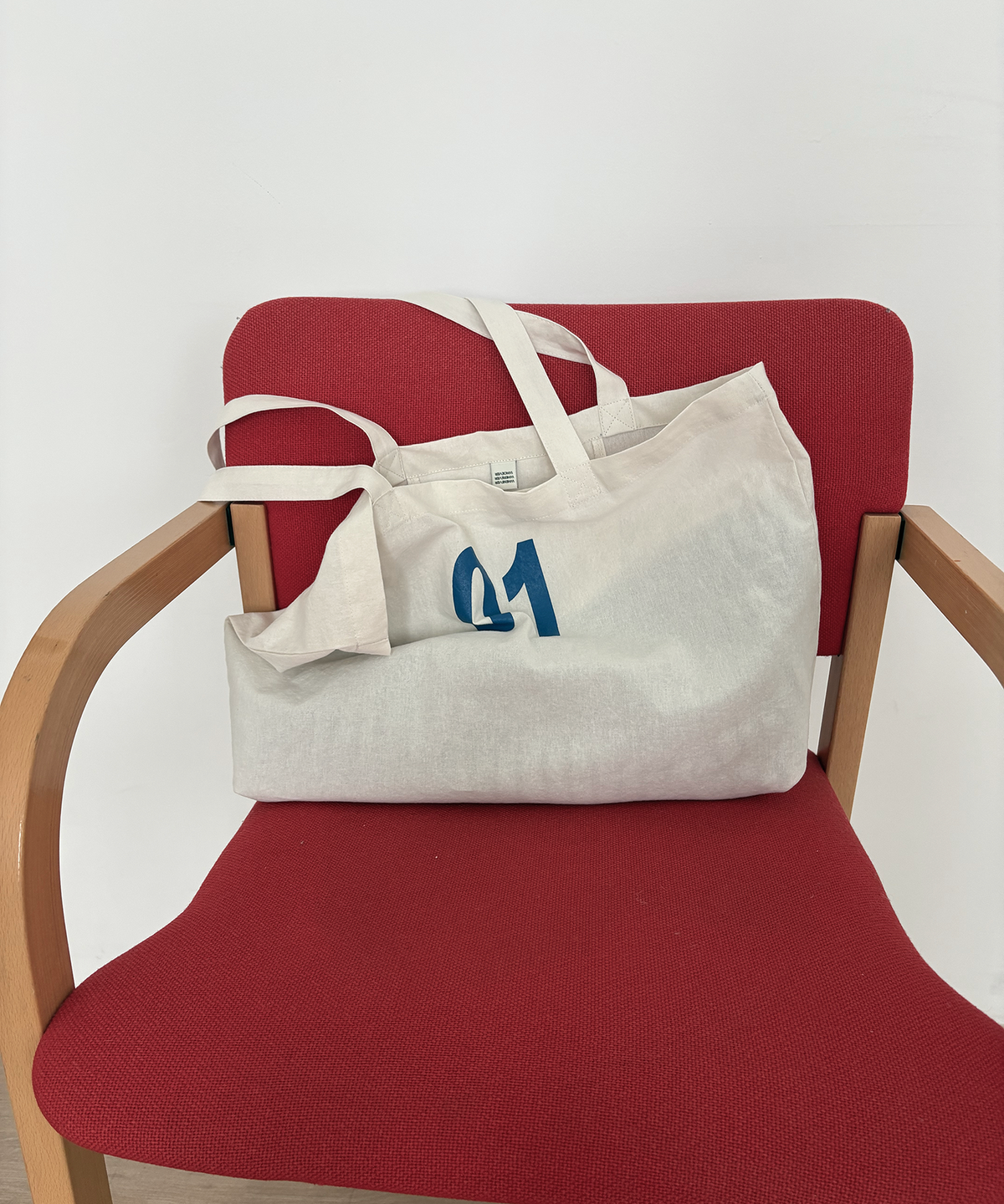 웨이베러시스(WAYBETTERSIS) WBS Signature ECO BAG (Ivory)