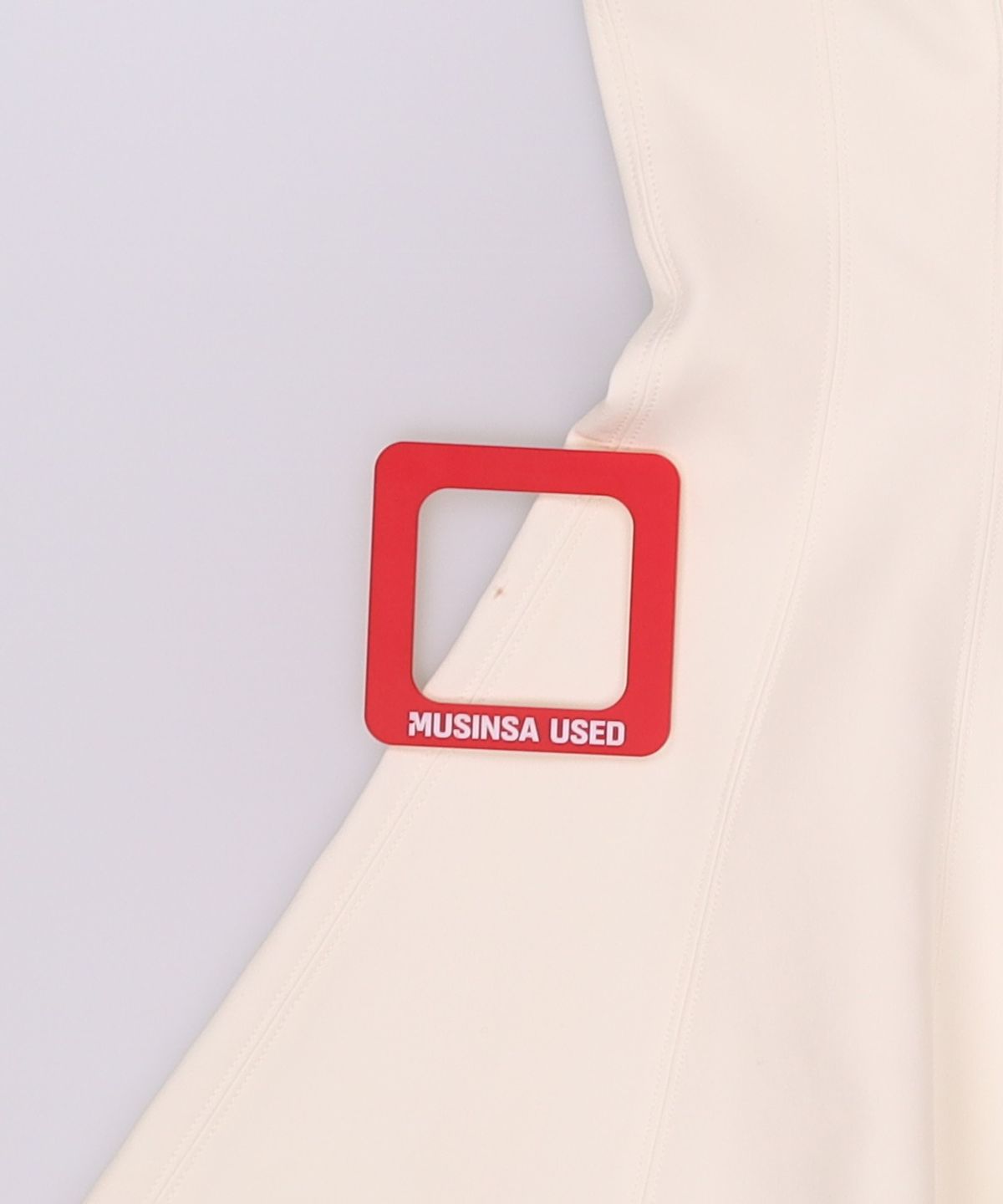 미쏘(MIXXO) 라운드넥 미니 원피스_MIWOWE526G M