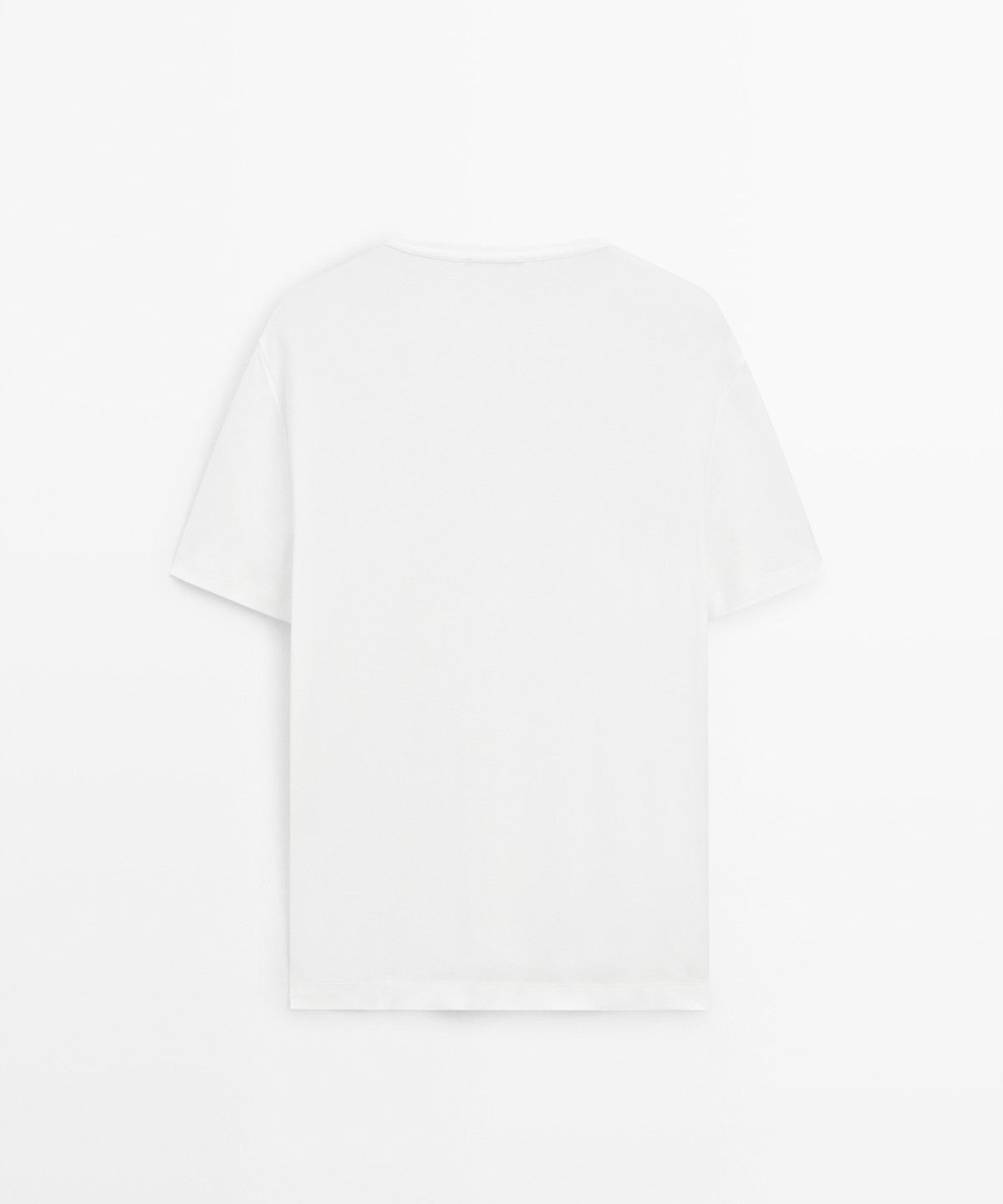 마시모두띠(MASSIMO DUTTI) 100% 코튼 반팔 티셔츠