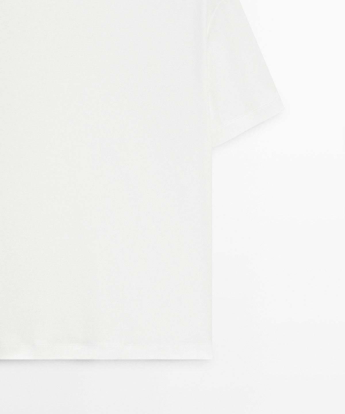 마시모두띠(MASSIMO DUTTI) 100% 코튼 반팔 티셔츠