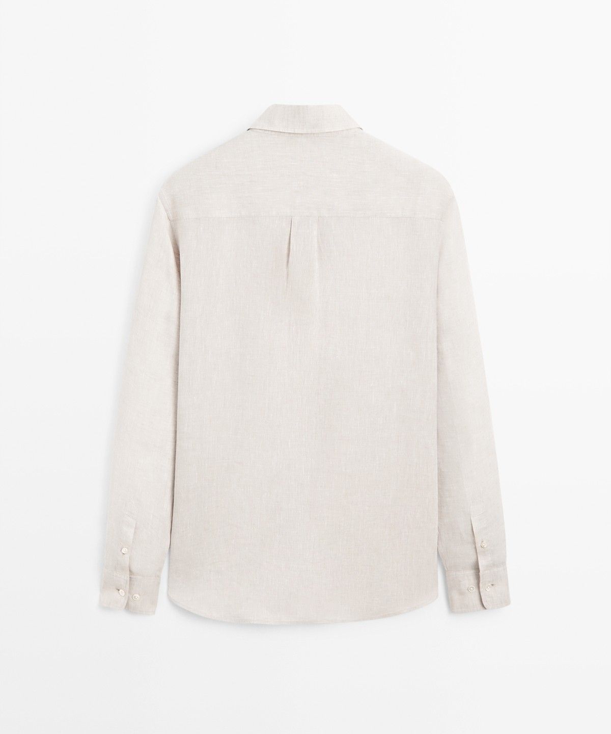마시모두띠(MASSIMO DUTTI) 100% 린넨 레귤러 핏 셔츠