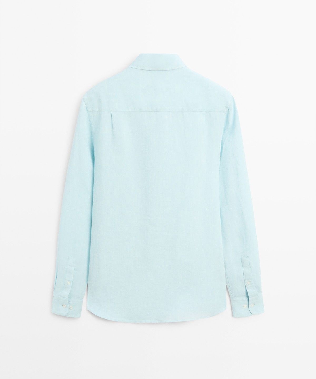 마시모두띠(MASSIMO DUTTI) 100% 린넨 레귤러 핏 셔츠