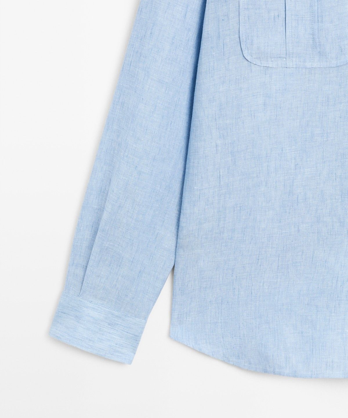 마시모두띠(MASSIMO DUTTI) 100% 린넨 레귤러 핏 셔츠