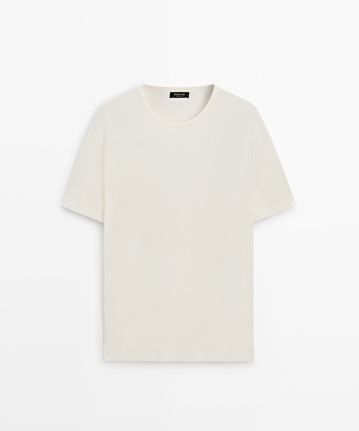 마시모두띠(MASSIMO DUTTI) 100% 코튼 반팔 티셔츠