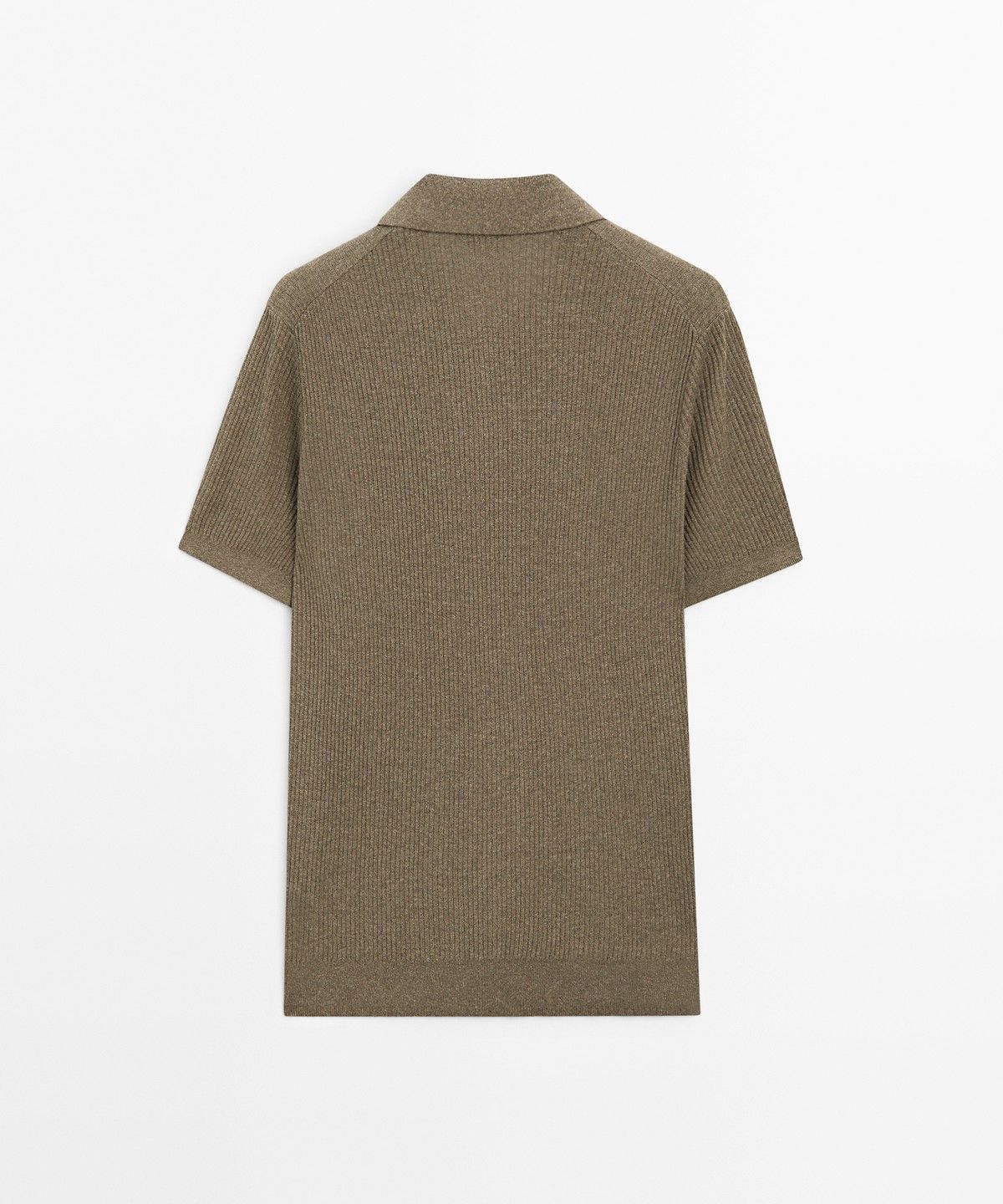 마시모두띠(MASSIMO DUTTI) 코튼 니트 폴로