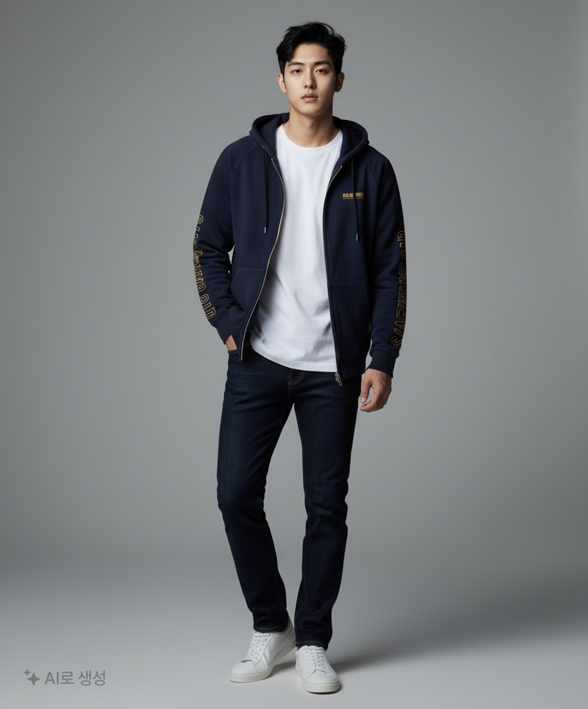 큐티에잇 가먼츠(QT8 GARMENTS) 후드 집업 L