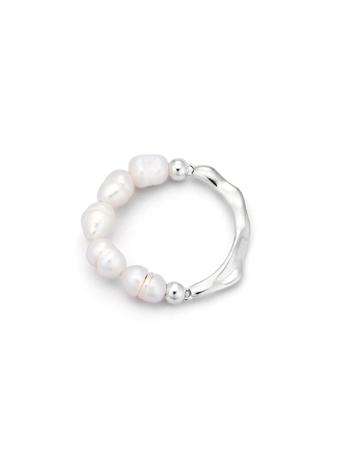 이너프(ENUFF) Pure Pearl Set (반지+목걸이)