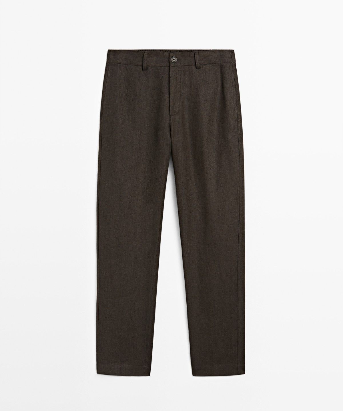 마시모두띠(MASSIMO DUTTI) 100% 린넨 엘라스틱 팬츠