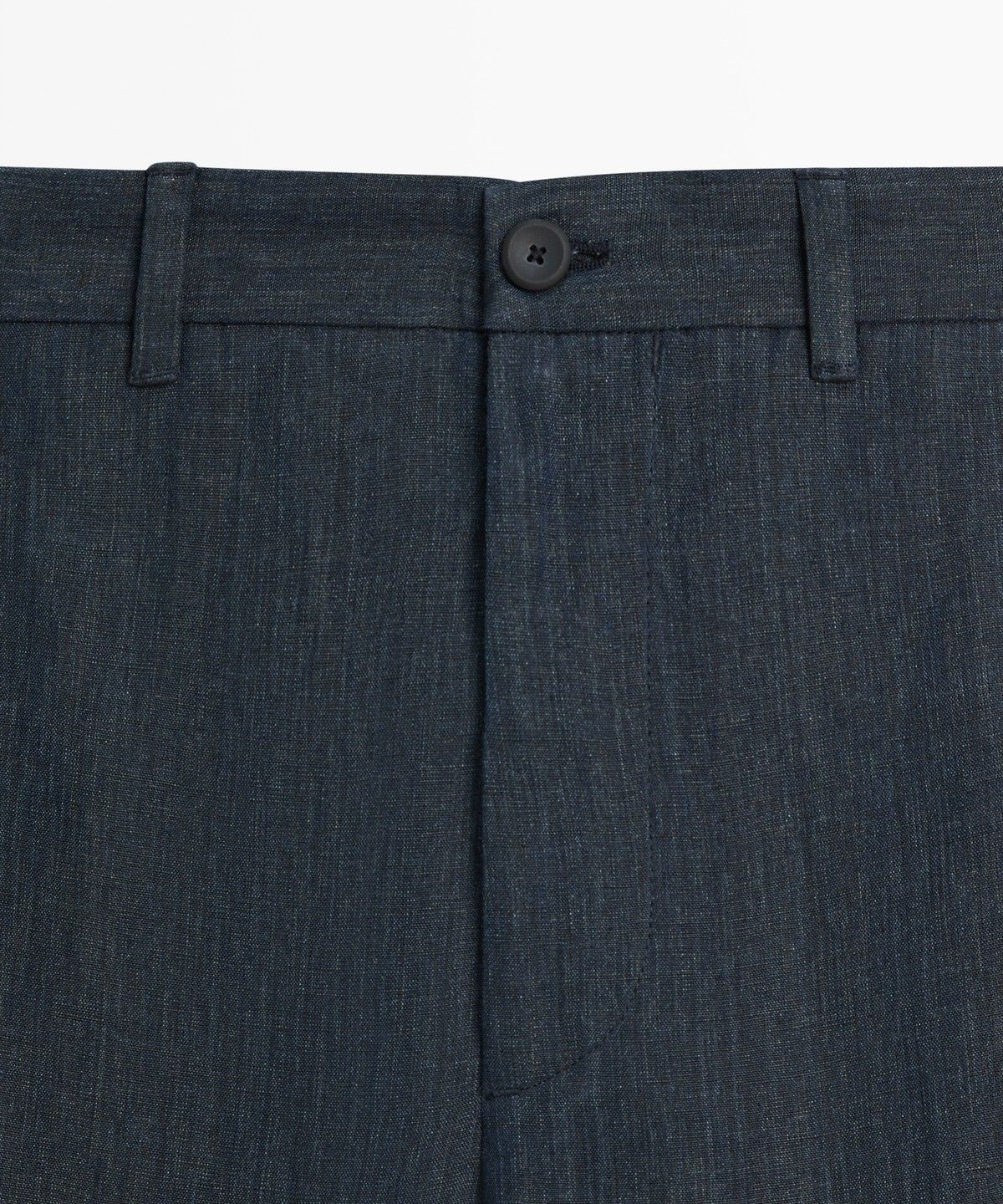 마시모두띠(MASSIMO DUTTI) 엘라스틱 100% 린넨 팬츠