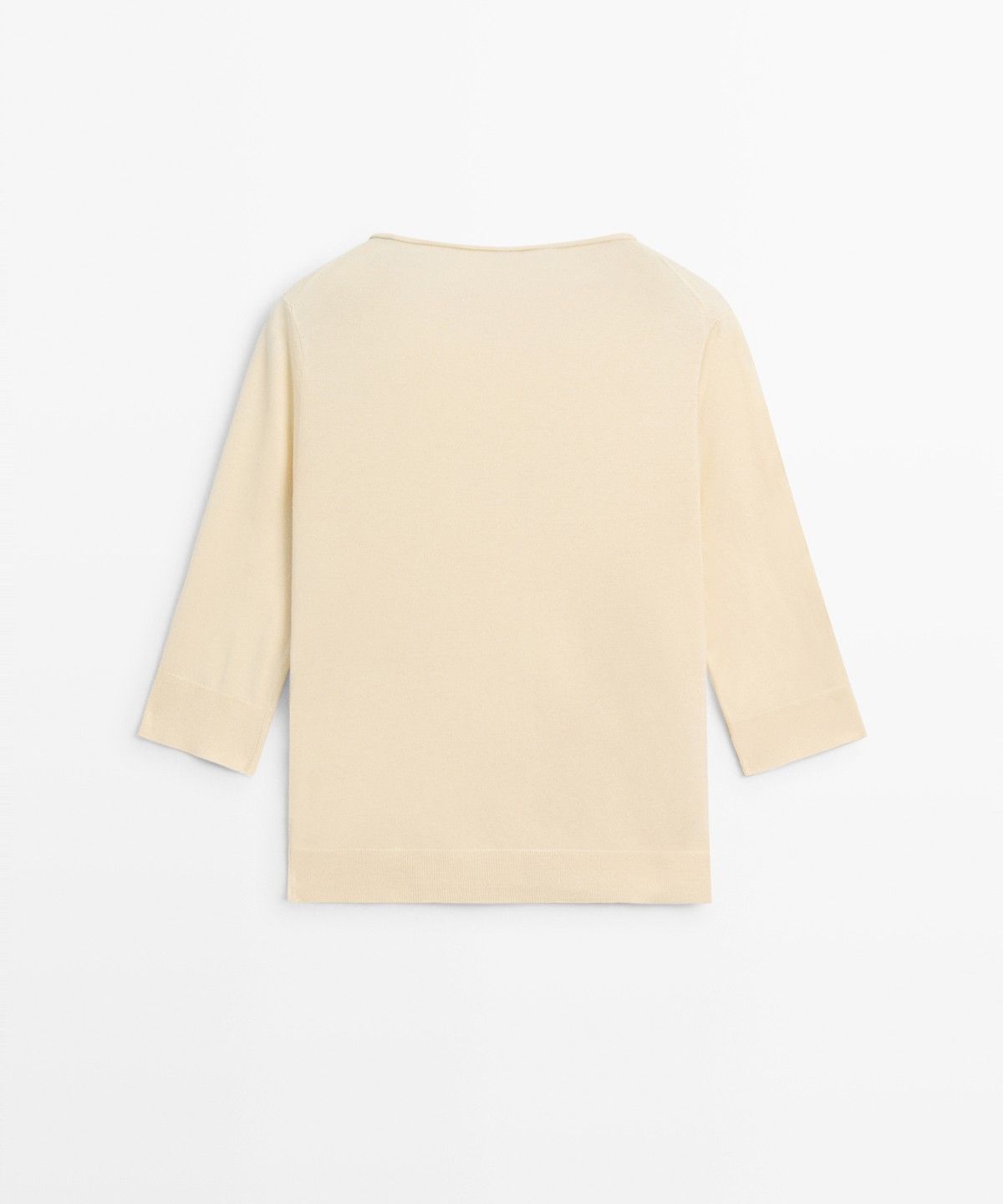 마시모두띠(MASSIMO DUTTI) 코튼 블렌드 보트넥 가디건