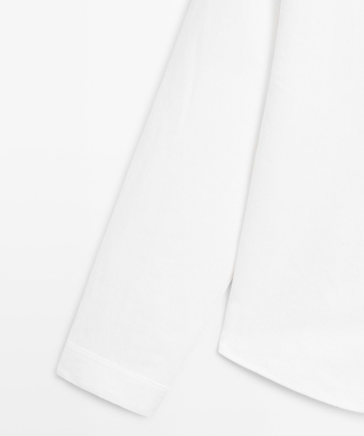 마시모두띠(MASSIMO DUTTI) 코튼 린넨 숄더 디테일 셔츠