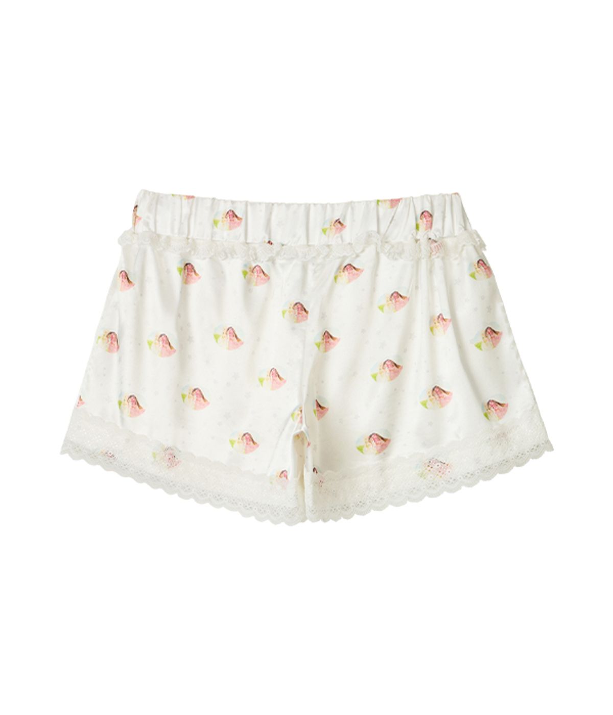 유쓰배쓰(YOUTHBATH) YB x Motka Lace Slip Shorts