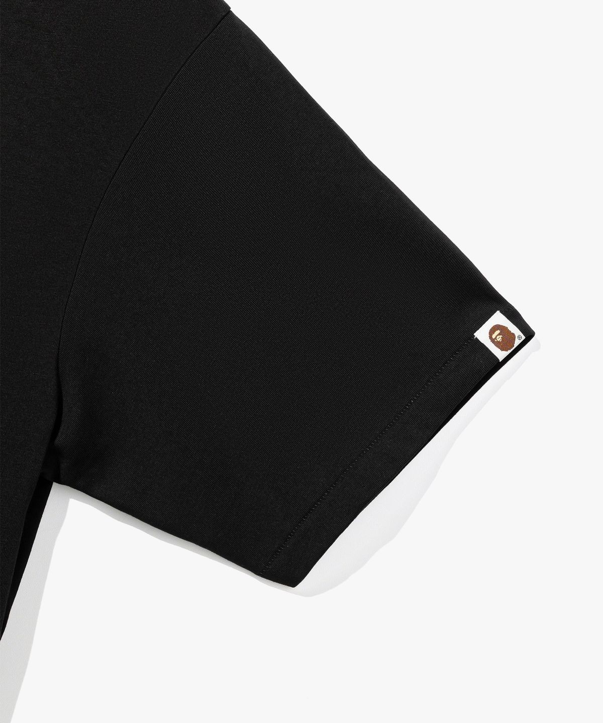 베이프(BAPE) 코리아 콜리지 릴렉스드 핏 티셔츠(M) BLACK