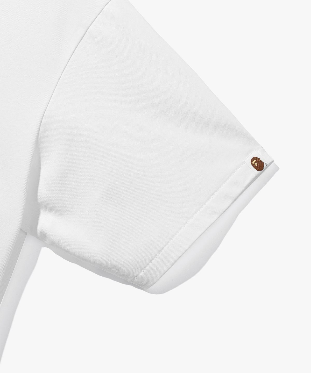 베이프(BAPE) 코리아 콜리지 릴렉스드 핏 티셔츠(M) WHITE