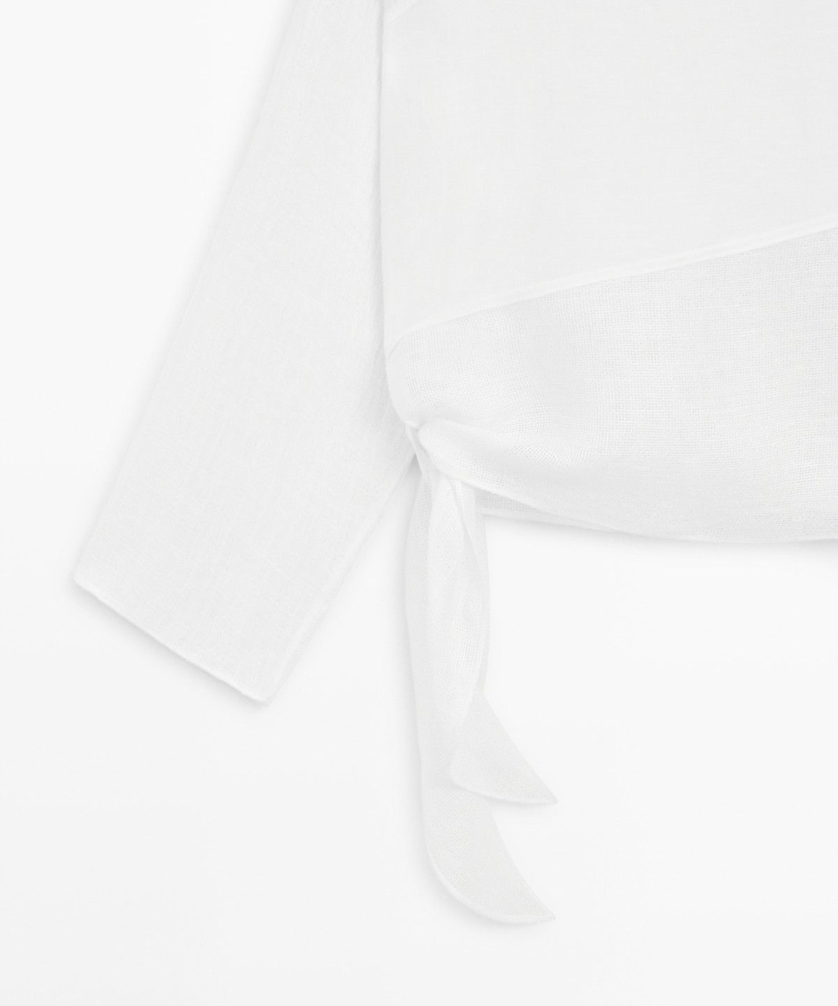 마시모두띠(MASSIMO DUTTI) 플루이드 린넨 블렌드 셔츠