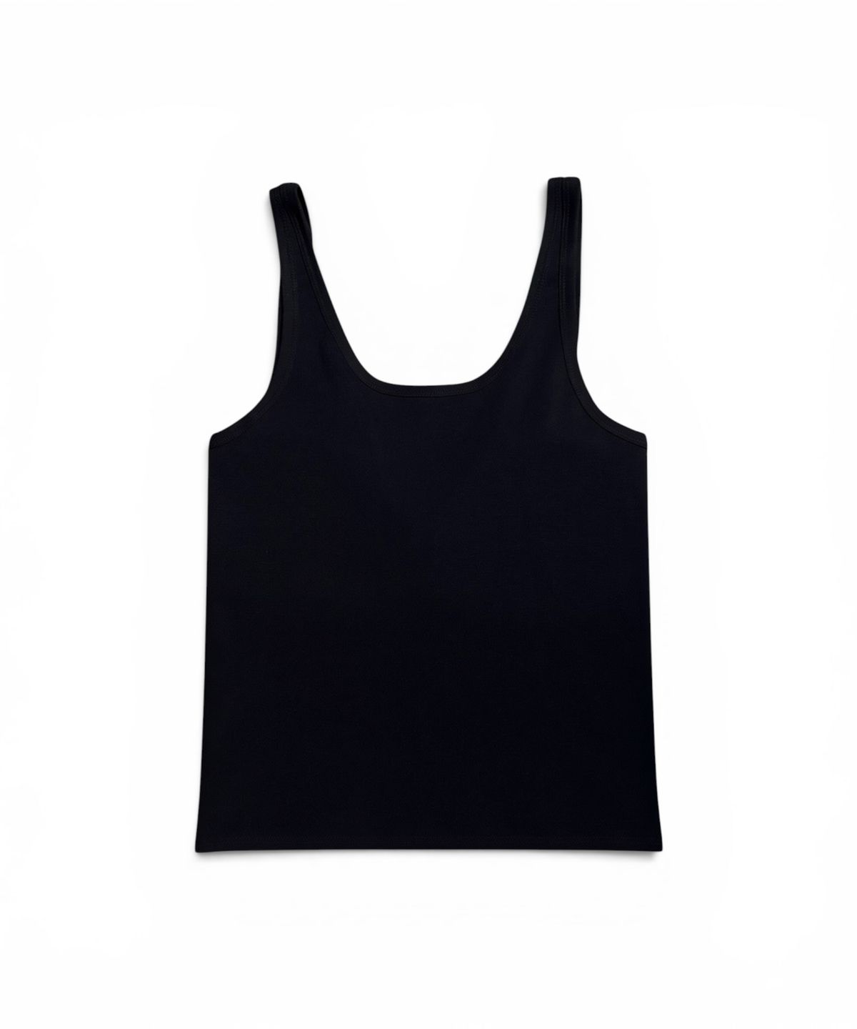 본슬리피(BORN SLIPPY) Crystal Stud Henley Tank (Black)