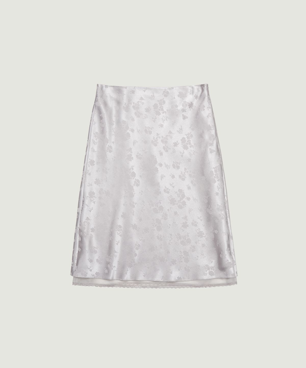 그로브(GROVE) MELROSE SATIN MIDI SKIRT (2COLOR)