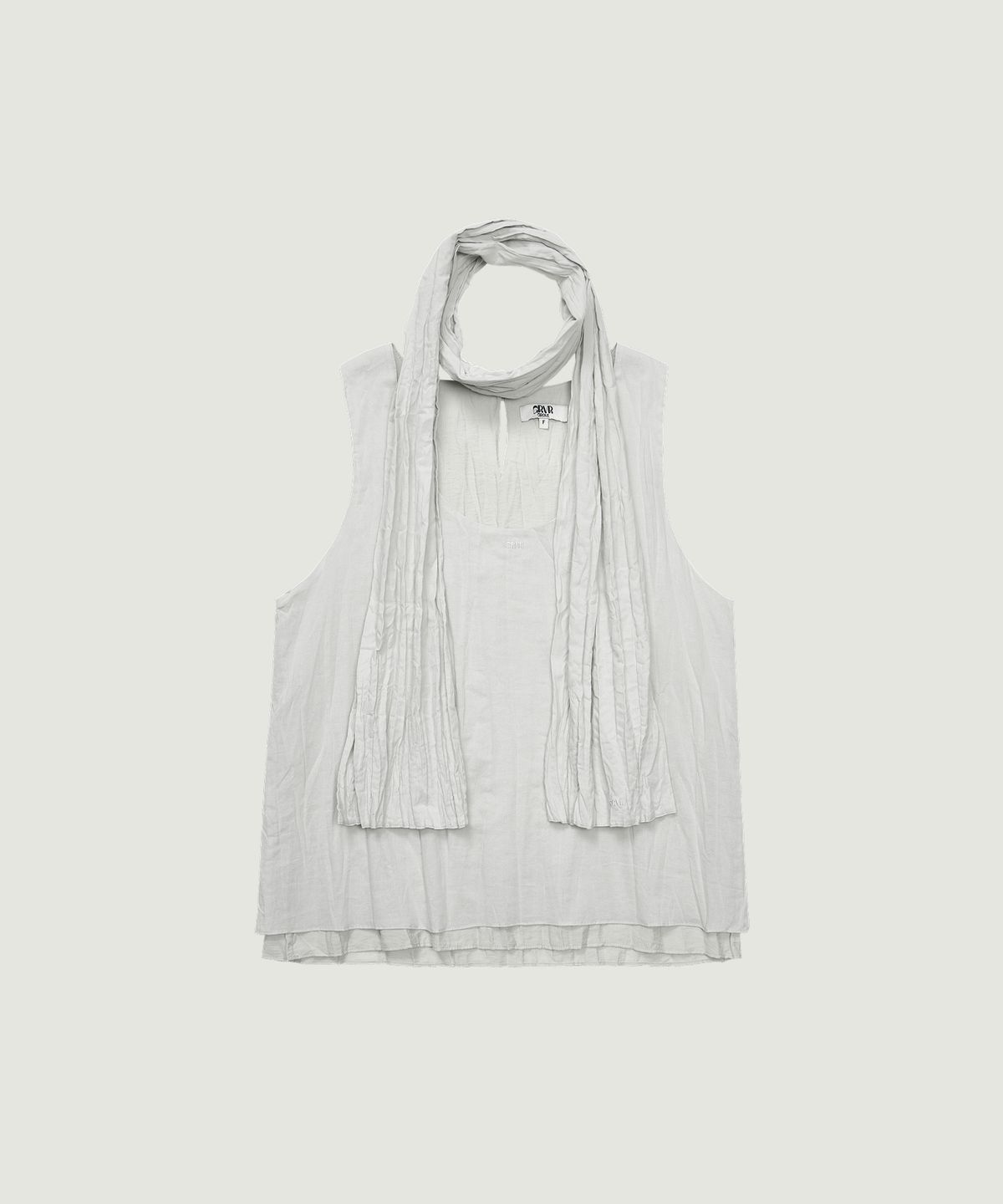 그로브(GROVE) GEMMA SLEEVELESS MUFFLER SET (3COLOR)