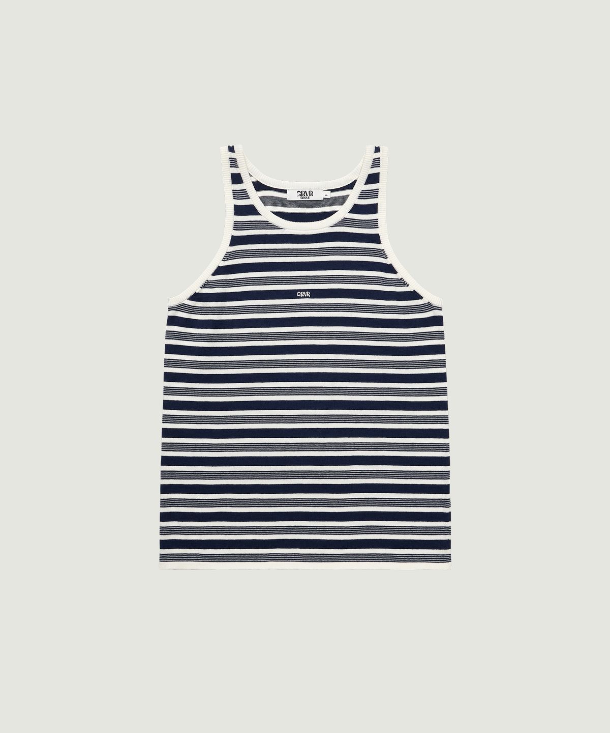 그로브(GROVE) DORY STRIPE KNIT SLEEVELESS (3COLOR)