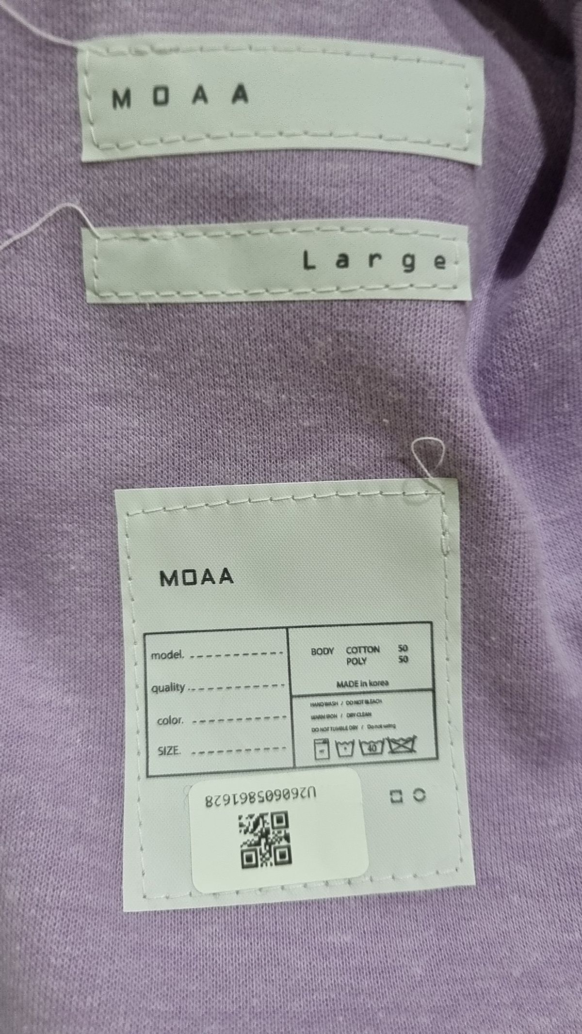모아(MOAA) 맨투맨/스웨트셔츠 L