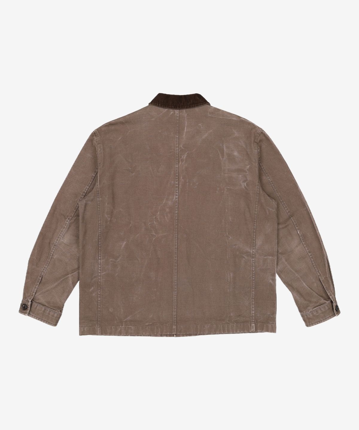 아틀리에 델디오(ATELIER DELDIO) COTTON CANVAS WORK JACKET (GREY) M